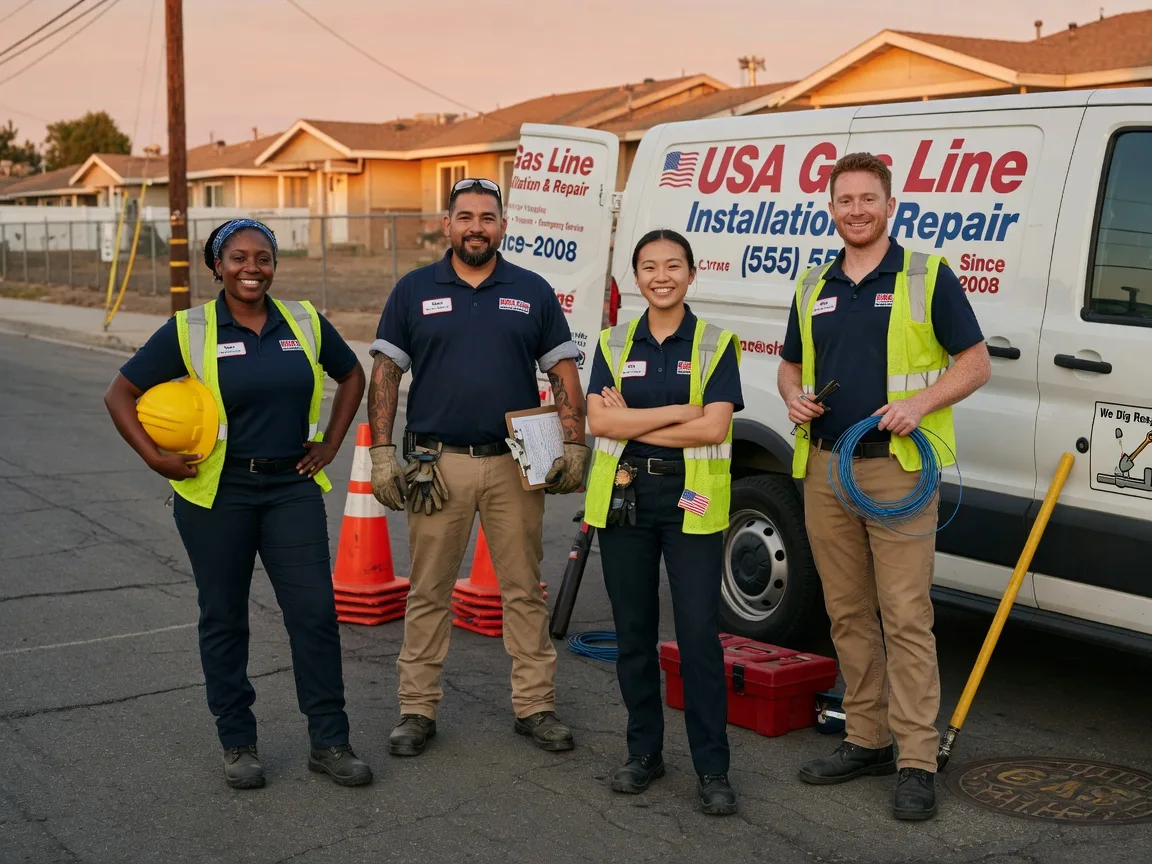 Gas Line Installation company in Cresco, PA